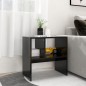 vidaXL Mesa auxiliar de madera contrachapada negro 50x30x50 cm vidaXL Mesa auxiliar de madera contrachapada negro 50x30x50 cm