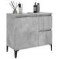 vidaXL Armario de baño madera contrachapada gris hormigón 65x33x60 cm vidaXL Armario de baño madera contrachapada gris hormigón 65x33x60 cm