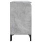 vidaXL Armario de baño madera contrachapada gris hormigón 65x33x60 cm vidaXL Armario de baño madera contrachapada gris hormigón 65x33x60 cm