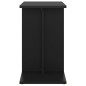 vidaXL Mesa auxiliar de madera contrachapada negro 50x30x50 cm vidaXL Mesa auxiliar de madera contrachapada negro 50x30x50 cm