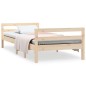 vidaXL Estructura de cama madera maciza de pino 80x200 cm