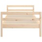 vidaXL Estructura de cama madera maciza de pino 80x200 cm