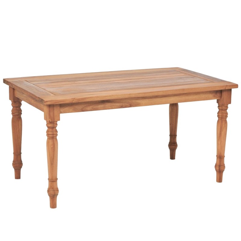 vidaXL Mesa de centro Batavia de madera de teca 90x50x45 cm vidaXL Mesa de centro Batavia de madera de teca 90x50x45 cm