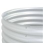 vidaXL Arriate de acero galvanizado plateado 80x80x44 cm vidaXL Arriate de acero galvanizado plateado 80x80x44 cm