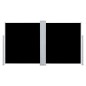 vidaXL Toldo lateral retráctil negro 140x600 cm vidaXL Toldo lateral retráctil negro 140x600 cm