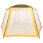 vidaXL Carpa para piscina de tela amarilla 500x433x250 cm vidaXL Carpa para piscina de tela amarilla 500x433x250 cm