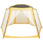 vidaXL Carpa para piscina de tela amarilla 500x433x250 cm vidaXL Carpa para piscina de tela amarilla 500x433x250 cm