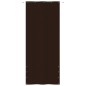 vidaXL Toldo pantalla para balcón tela oxford marrón 100x240 cm vidaXL Toldo pantalla para balcón tela oxford marrón 100x240 cm