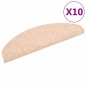 vidaXL Alfombrilla autoadhesiva de escalera 10 uds 65x21x4 cm marrón vidaXL Alfombrilla autoadhesiva de escalera 10 uds 65x21x4 cm marrón