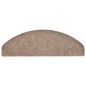 vidaXL Alfombrilla autoadhesiva de escalera 10 uds 65x21x4 cm crema vidaXL Alfombrilla autoadhesiva de escalera 10 uds 65x21x4 cm crema