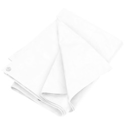 vidaXL Lona HDPE blanco 180 g/m² 8x10 m