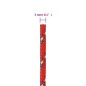 vidaXL Cuerda de barco polipropileno rojo 3 mm 500 m