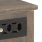 vidaXL Mesita de noche de madera maciza de mango 40x30x50 cm vidaXL Mesita de noche de madera maciza de mango 40x30x50 cm