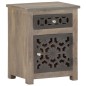 vidaXL Mesita de noche de madera maciza de mango 40x30x50 cm vidaXL Mesita de noche de madera maciza de mango 40x30x50 cm