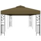 vidaXL Cenador gris taupe 6x3 m 180 g/m² vidaXL Cenador gris taupe 6x3 m 180 g/m²