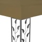 vidaXL Cenador gris taupe 6x3 m 180 g/m² vidaXL Cenador gris taupe 6x3 m 180 g/m²