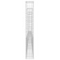 vidaXL Cesta de gaviones forma de U 4 postes de hierro 380x20x150 cm vidaXL Cesta de gaviones forma de U 4 postes de hierro 380x20x150 cm