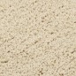 vidaXL Alfombra peluda antideslizante color crema 200x290 cm