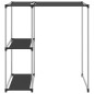 vidaXL Estantería sobre lavadora hierro negro 87x55x90,5 cm vidaXL Estantería sobre lavadora hierro negro 87x55x90,5 cm