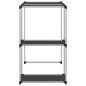 vidaXL Estantería sobre lavadora hierro negro 87x55x90,5 cm vidaXL Estantería sobre lavadora hierro negro 87x55x90,5 cm