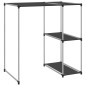 vidaXL Estantería sobre lavadora hierro negro 87x55x90,5 cm vidaXL Estantería sobre lavadora hierro negro 87x55x90,5 cm