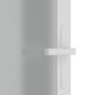 vidaXL Puerta interior de vidrio y aluminio blanco mate 93x201,5 cm vidaXL Puerta interior de vidrio y aluminio blanco mate 93x201,5 cm