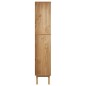 vidaXL Estantería con 2 cajones OTTA madera maciza de pino marrón vidaXL Estantería con 2 cajones OTTA madera maciza de pino marrón