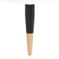 vidaXL Mesita de noche madera contrachapada blanco brillo 40x35x50 cm vidaXL Mesita de noche madera contrachapada blanco brillo 40x35x50 cm