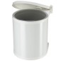 Hailo Papelera de armario Compact-Box tamaño M 15 L blanca 3555-001 Hailo Papelera de armario Compact-Box tamaño M 15 L blanca 3555-001