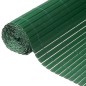Nature Valla cañizo de ocultación jardín doble cara PVC verde 1x3 m Nature Valla cañizo de ocultación jardín doble cara PVC verde 1x3 m