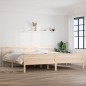 vidaXL Estructura de cama madera maciza 180x200 cm vidaXL Estructura de cama madera maciza 180x200 cm