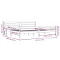 vidaXL Estructura de cama madera maciza 180x200 cm vidaXL Estructura de cama madera maciza 180x200 cm