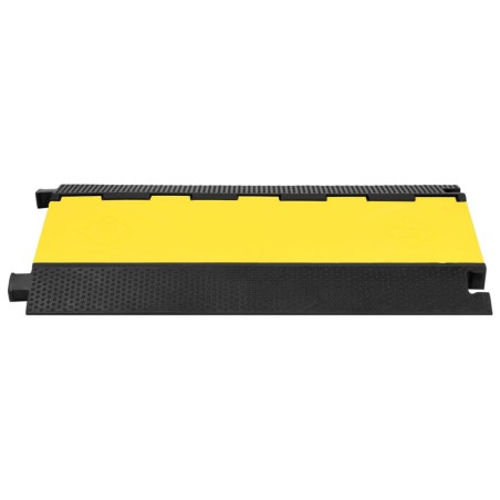 vidaXL Rampas protectoras de cables con 5 canales goma 90 cm