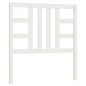 vidaXL Cabecero de cama madera maciza de pino blanco 81x4x100 cm vidaXL Cabecero de cama madera maciza de pino blanco 81x4x100 cm