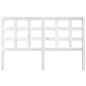 vidaXL Cabecero de cama madera maciza de pino blanco 156x4x100 cm vidaXL Cabecero de cama madera maciza de pino blanco 156x4x100 cm