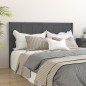 vidaXL Cabecero de cama madera maciza de pino gris 205,5x4x100 cm vidaXL Cabecero de cama madera maciza de pino gris 205,5x4x100 cm