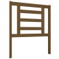 vidaXL Cabecero de cama madera maciza de pino marrón miel 81x4x100 cm vidaXL Cabecero de cama madera maciza de pino marrón miel 81x4x100 cm