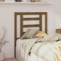 vidaXL Cabecero de cama madera maciza de pino marrón miel 81x4x100 cm vidaXL Cabecero de cama madera maciza de pino marrón miel 81x4x100 cm