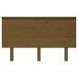 vidaXL Cabecero de cama madera maciza de pino marrón miel 139x6x82,5cm vidaXL Cabecero de cama madera maciza de pino marrón miel 139x6x82,5cm
