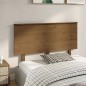 vidaXL Cabecero de cama madera maciza de pino marrón miel 139x6x82,5cm vidaXL Cabecero de cama madera maciza de pino marrón miel 139x6x82,5cm