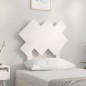 vidaXL Cabecero de cama madera maciza de pino blanco 72,5x3x81 cm vidaXL Cabecero de cama madera maciza de pino blanco 72,5x3x81 cm