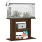 vidaXL Soporte para acuario madera ingeniería roble marrón 80x35x60 cm vidaXL Soporte para acuario madera ingeniería roble marrón 80x35x60 cm