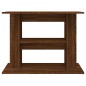 vidaXL Soporte para acuario madera ingeniería roble marrón 80x35x60 cm vidaXL Soporte para acuario madera ingeniería roble marrón 80x35x60 cm