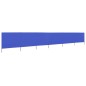 vidaXL Paravientos de playa de 6 paneles tela azul celeste 800x80 cm vidaXL Paravientos de playa de 6 paneles tela azul celeste 800x80 cm