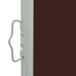 vidaXL Toldo lateral retráctil para patio marrón 140x300 cm vidaXL Toldo lateral retráctil para patio marrón 140x300 cm