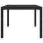 vidaXL Set comedor jardín 11 pzas cojines ratán sintético negro y gris vidaXL Set comedor jardín 11 pzas cojines ratán sintético negro y gris