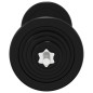 vidaXL Juego de barra con discos 30 kg hierro fundido y acero cromado vidaXL Juego de barra con discos 30 kg hierro fundido y acero cromado