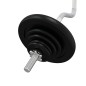 vidaXL Juego de barra con discos 30 kg hierro fundido y acero cromado vidaXL Juego de barra con discos 30 kg hierro fundido y acero cromado