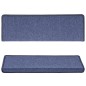 vidaXL Alfombrillas de escalera 10 unidades azul 65x21x4 cm vidaXL Alfombrillas de escalera 10 unidades azul 65x21x4 cm