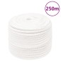 vidaXL Cuerda de barco polipropileno blanco intenso 14 mm 250 m vidaXL Cuerda de barco polipropileno blanco intenso 14 mm 250 m